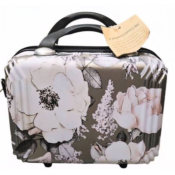 Triforce Elite Avignon Collection Hard Side Vanity Travel Case - Picture 2 of 9